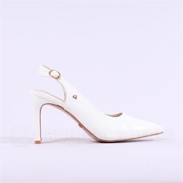 Una Healy Follow The Crowd Slingback - White Patent